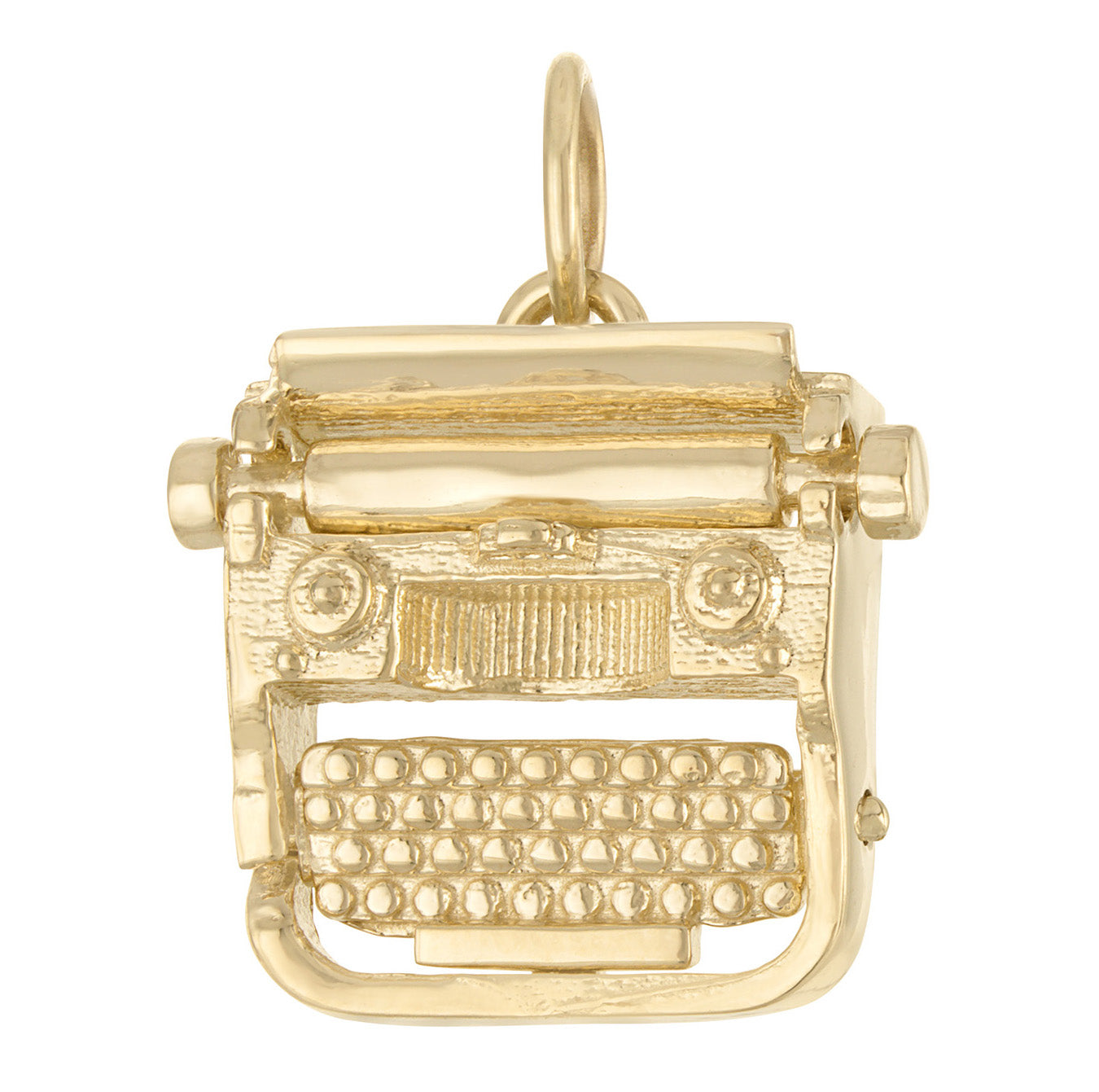 Typewriter 14k Gold Charm